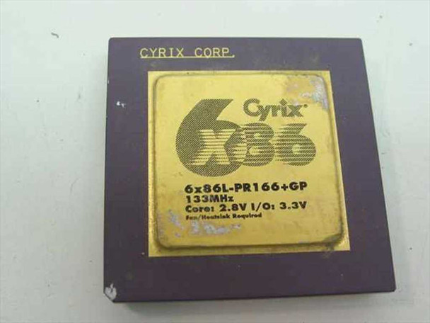 Cyrix 6x86L-PR166&GP Processor Chip, 133 Mhz, Core 2.8V I/O 3.3V