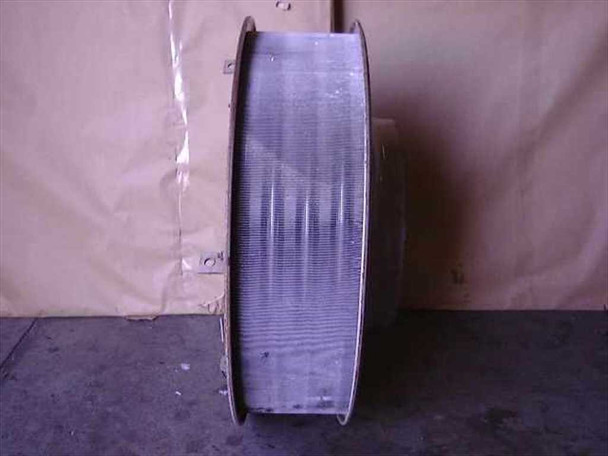 Dunham-Bush C-525-G unit heater – side profile showing dense aluminum fin coil heat exchanger core, approximately 30 inches wide