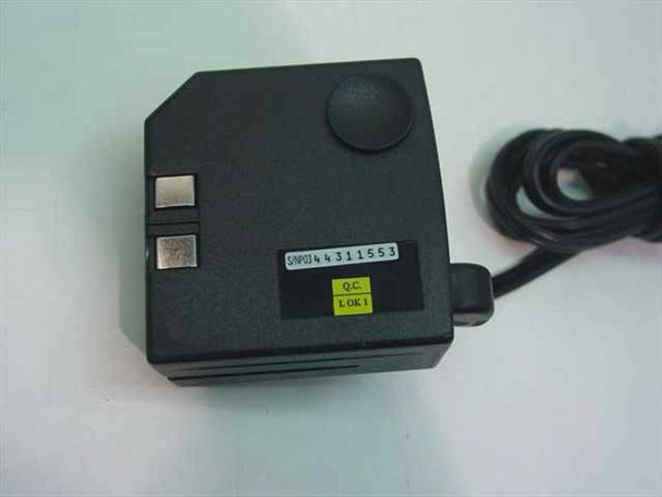 Skynet DAD-3004 AC adapter – bottom view showing QC sticker and serial number label