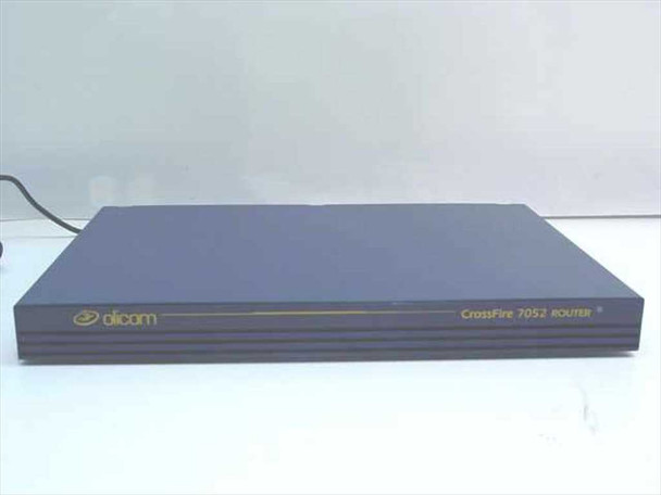Olicom CrossFire 7052 Router top and front panel view showing brand and model label