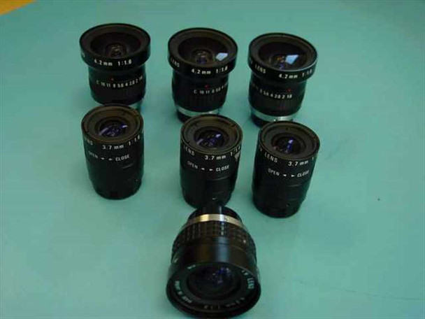 Cosmicar Various Lot of 7 TV Lenses