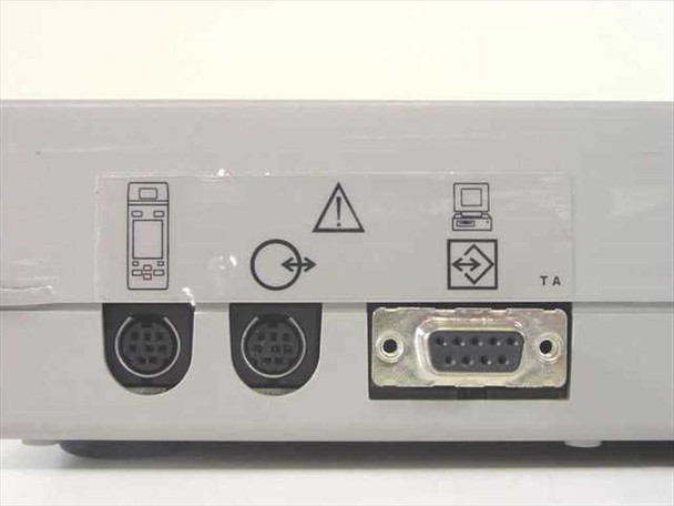 Pacesetter APSu Printer 3251 rear port panel showing two PS/2 Mini-DIN connectors and one DB9 RS-232 serial port