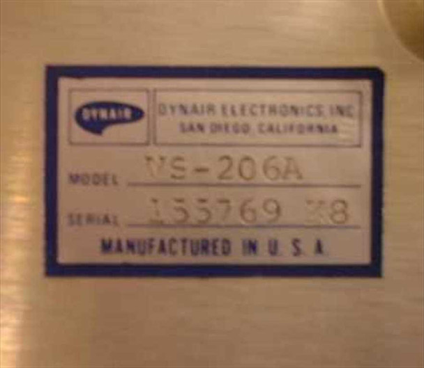 DYNAIR VS-206A Video Input switcher