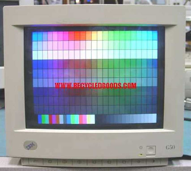 IBM 6543-301 15" SVGA G50 Monitor P/N 96G1593 - NO BASE