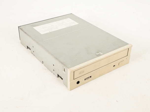 Toshiba XM-6201B 32x SCSI CD-ROM drive – front three-quarter view showing top cover with label and bezel