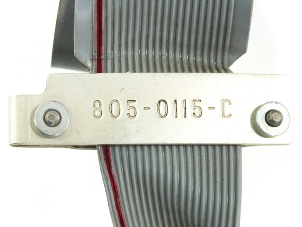 Apple 805-0115-C ribbon cable connector close-up showing engraved cable part number