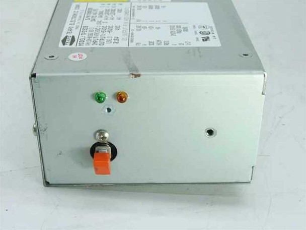 Teapo TP333B power supply – end panel view showing status LEDs and orange safety switch