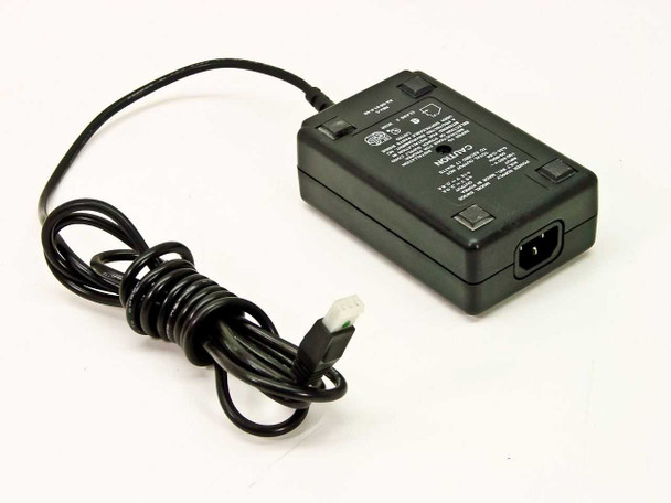 Ault SW305 AC adapter rear view showing IEC C8 figure-8 AC inlet and output cable