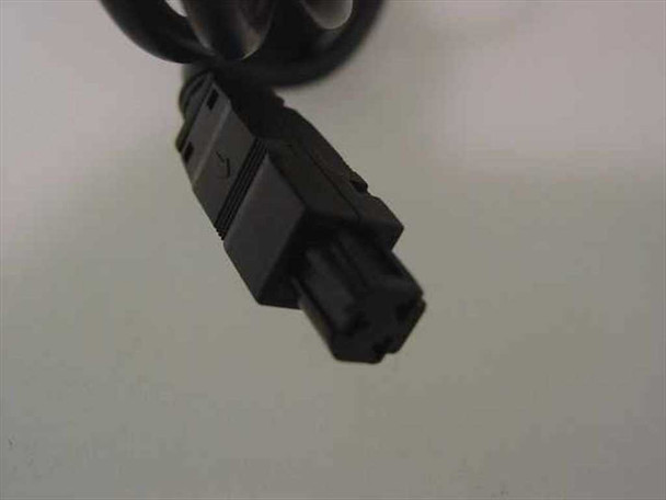 Hi Capacity DK-C52H 3-pin notebook output connector closeup
