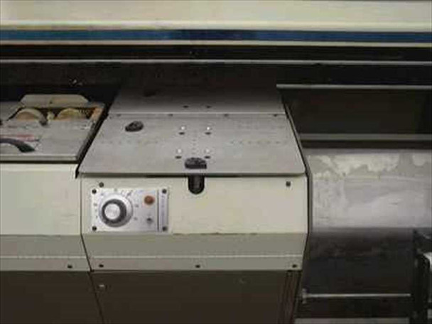 Rosback 880 top deck view showing rotary control dial and indicator button on sub-panel with flat work surface