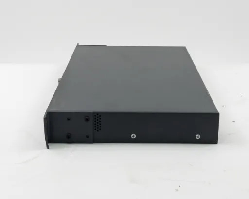 SMC TigerStack 3312TC — top view showing 1U chassis profile and vent holes