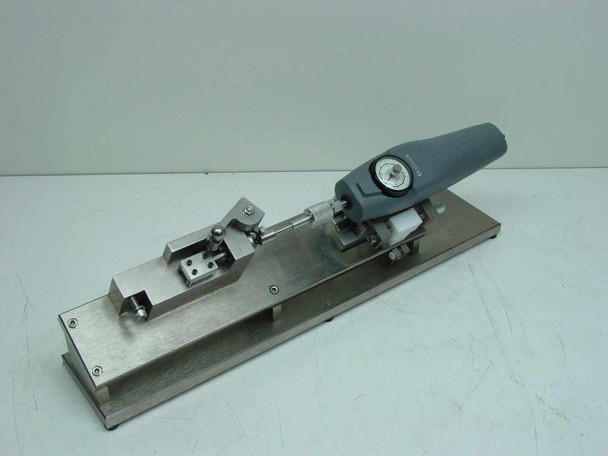 Chatillon DPP-2 2Lb x .02 Lb Force Gauge on Metal Assembly - Push/Pull Feature