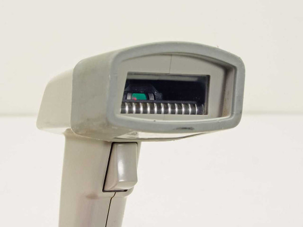 Unitech MS300-1 scanning window close-up showing CCD scan element