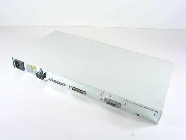 3Com 3C16670 LinkBuilder FMS II – rear panel view showing IEC power inlet, two DB-50 expansion ports, and one DB-15 port