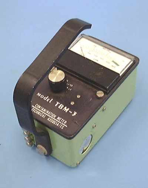 Technical Associates TBM-3 Portable Geiger Counter. Surface Contamination Mo
