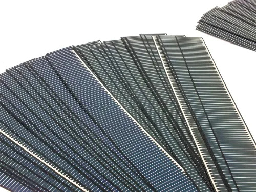 Solopower 14.5" x 1.5" Flexible and Lightweight 1.25W CIGS Solar Cell -Lot of 10