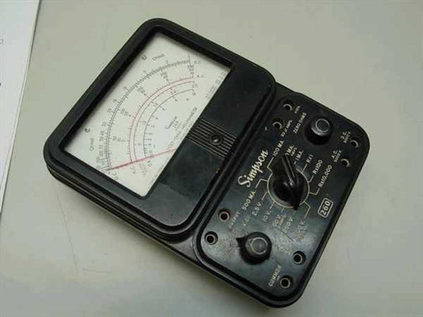 Simpson 260 series AFP-1 Volt-Ohm-Milliammeter As-Is