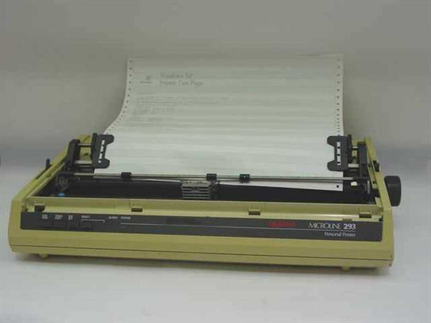 Okidata ML 293 ML293 Dot Matrix Printer GE8261B - yellow case