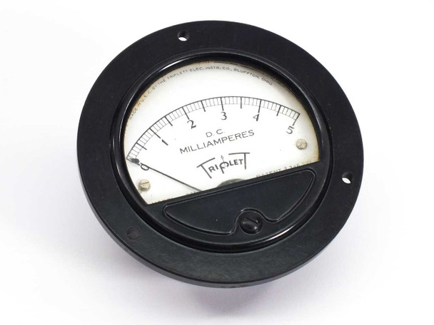 Triplett 321-T 0-5 D.C. Bias Volts Gauge