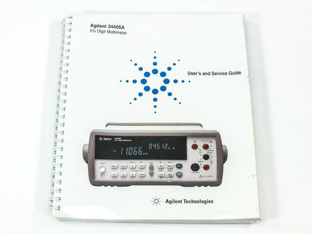 Agilent 34405A 5 1/2 Digit Multimeter User and Service Guide w/ CD