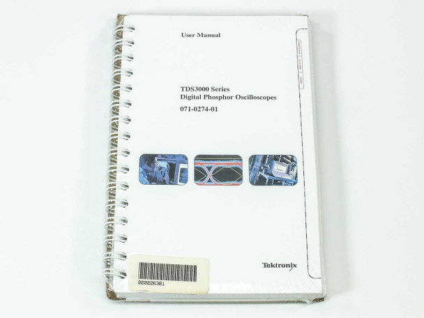 Tektronix TDS3000 Series Digital Phosphor Oscilloscopes User Manual