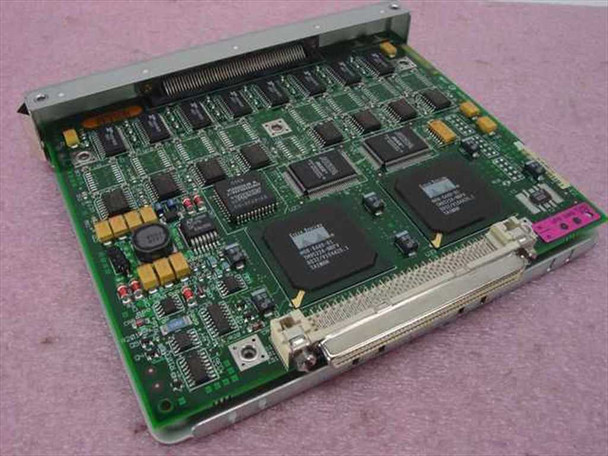 Cisco 28-1620-03 Serial V.35 Module – top-down view of PCB showing main ICs, logic chips, and dual V.35 connectors