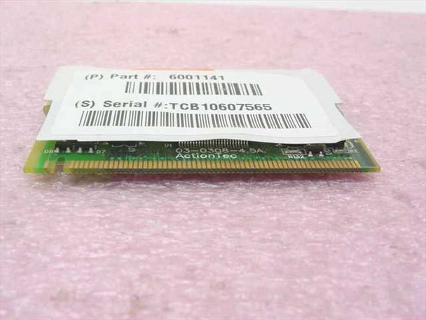 ActionTec MP560LHG Mini PCI modem card — edge connector view showing Mini PCI gold contacts and board markings