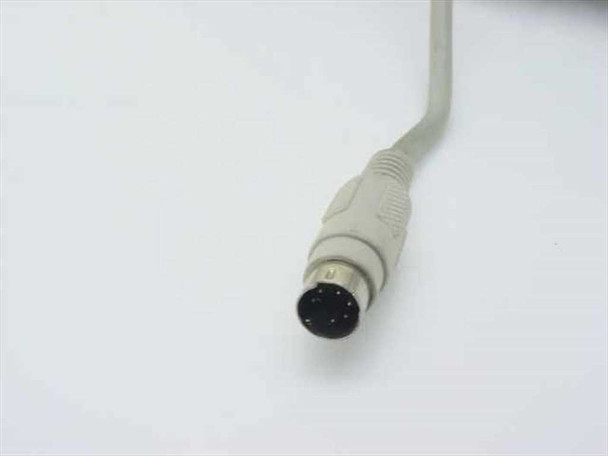 Microsoft F-21K PS/2 keyboard cable with 6-pin mini-DIN connector