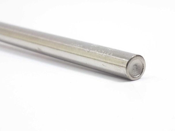 Watlow G11E-14328 FIREROD heater rod tip close-up showing 3/8-inch stainless steel body and end face