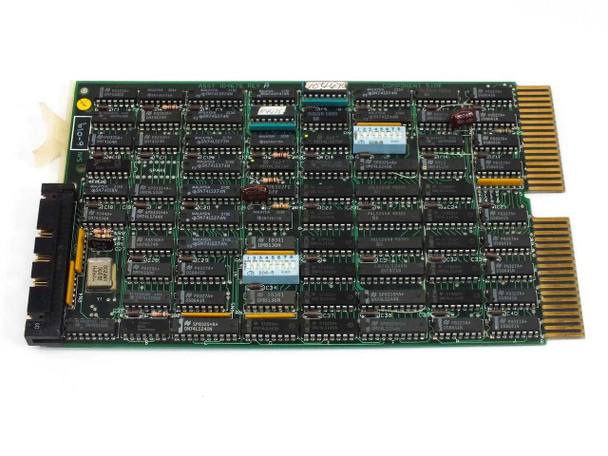 Peritek 104676 SCSI Interface Controller Board Card – component side top view showing dense IC population