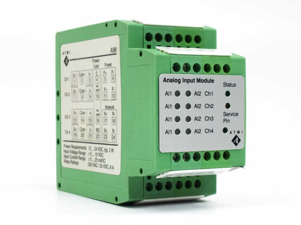 ATMI Analog Input Module for DIN-Rail Mounting AIC_V1.00 9660-0330