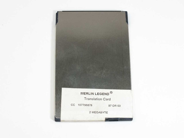 Merlin Legend Translation Card 107798878 – front view showing 2 Megabyte label and CC/date code