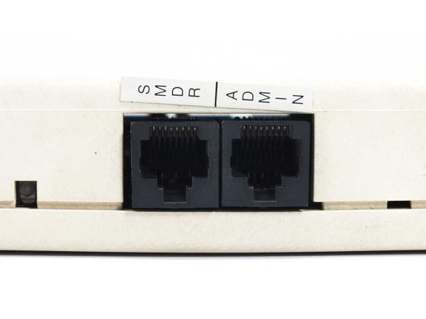 Lucent 517L33A Processor Module – closeup of dual RJ ports labeled S-NOR and ADM-Z
