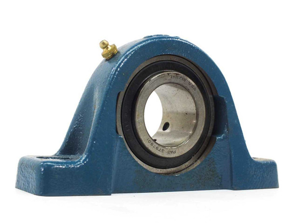 MB Manufacturing CL25 1-11/16 pillow block bearing – right side view showing bearing insert, seal, and patent number on inner ring