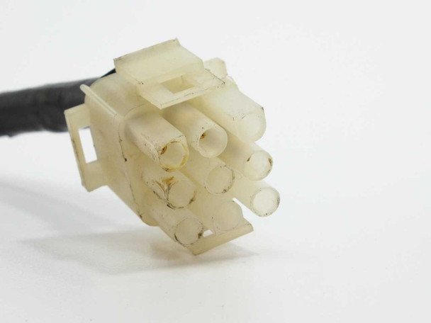 Laurier HA245 wiring harness – close-up of multi-pin Molex-style connector end showing empty female contacts