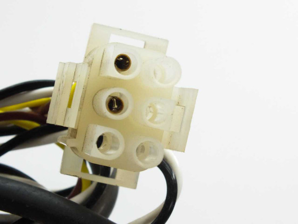 Laurier HA245 wiring harness – close-up of multi-pin connector showing partially populated male pin contacts