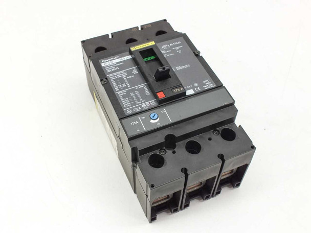 Square D JDL36175 175 Amp 750 Volt 3-Pole Circuit Breaker - PowerPact JD 2