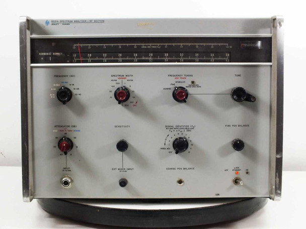 HP 8551A Spectrum Analyzer RF Section - Vintage
