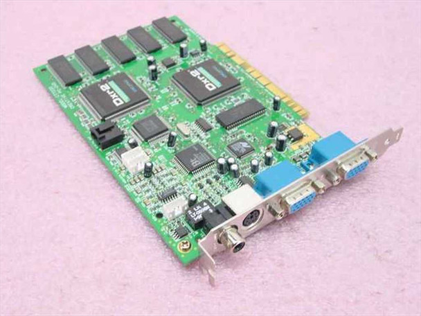 Creative Labs CT7220 DXR2 DVD Decoder PCI card – front view showing PCB, DXR2 chips, VGA, S-Video, and RCA ports on bracket