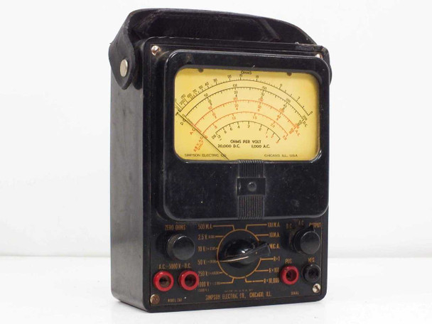 Simpson Model 260-1 Series 1 Analog VOM Multimeter VINTAGE