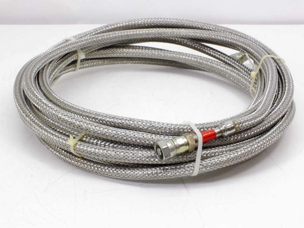 Cryogenic 5400-S5-4 Pair of 24' 1/2" Braided Compressor Line Female-Female