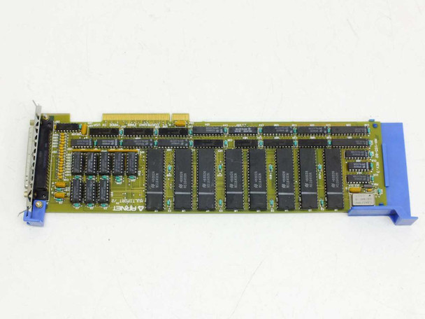 Arnet MA-165-02 MultiPort-2 ISA serial card – top-down view showing Arnet MultiPort-2 silkscreen label and full IC array