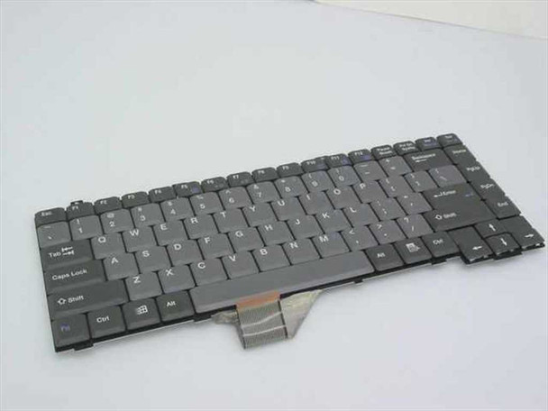 Zippy KR-26EA-USGR01 laptop keyboard front view showing full US QWERTY key layout in dark gray