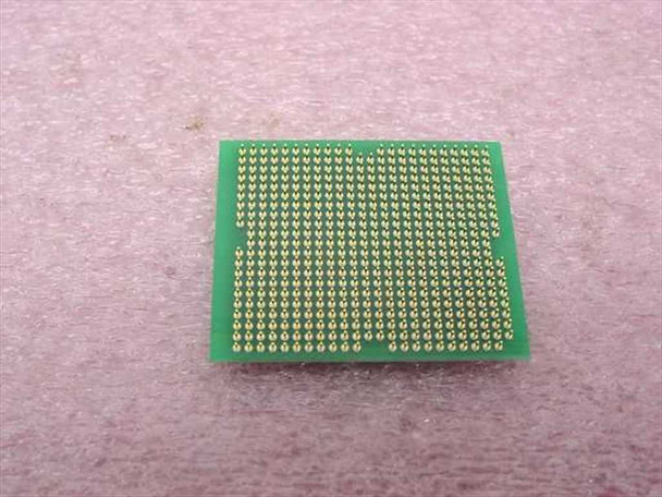 Intel SL4JZ Mobile Pentium III 700MHz CPU — bottom view showing BGA solder ball array