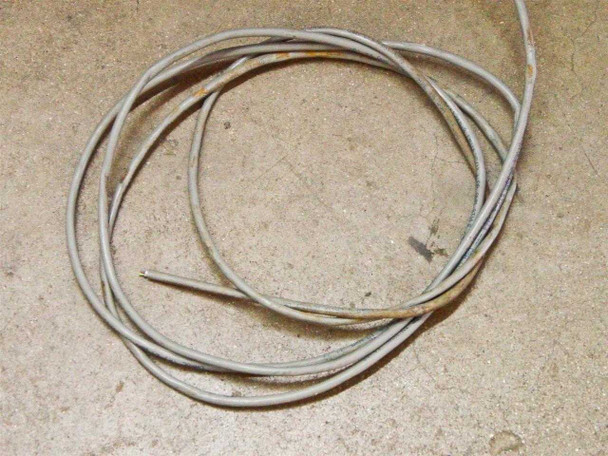 Totalcomp T4X4-6K scale — cut display cable shown separately on floor, bare wire ends visible