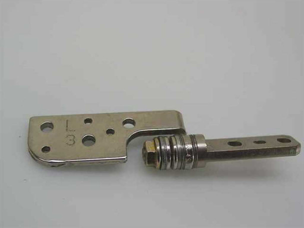 Time PWA-8375 07 R00L LCD left hinge bracket – close-up of hinge pivot mechanism with spring and mounting plate