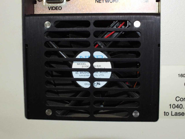 Origen IGEN M-Series M8 rear cooling fan module – NMB brushless DC motor close-up