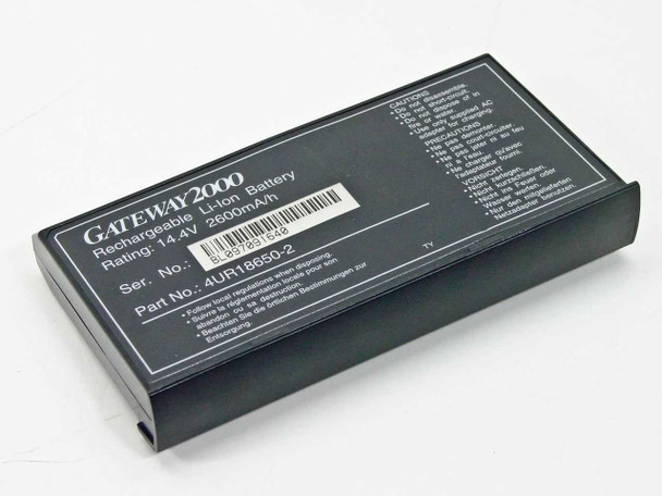 Gateway 4UR18650-02 2000 Li-Lon Battery 14.4V -AS-IS / UNTESTED