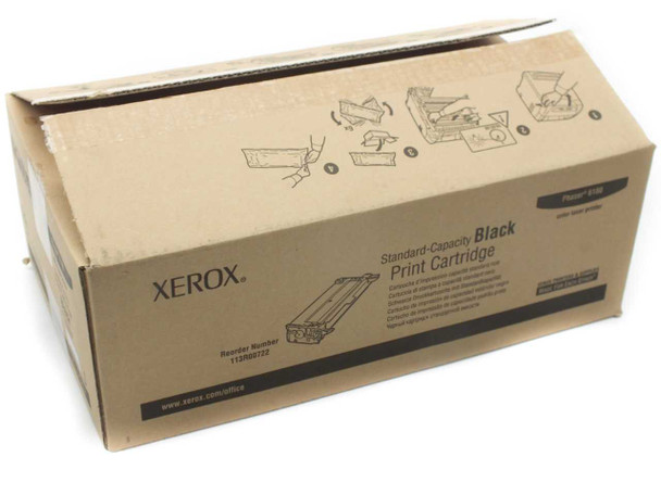 Xerox 113R00722 Phaser 6180 Standard Capacity Black Print Cartridge