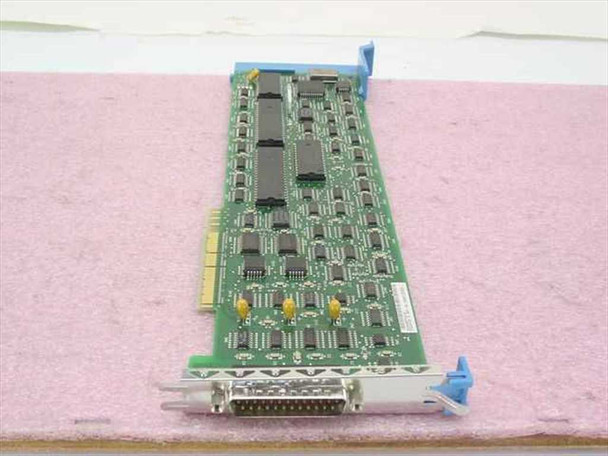 IBM 96F9156 Multiprotocol ISA Board – top component side view showing full PCB with memory chips and DB25 connector bracket